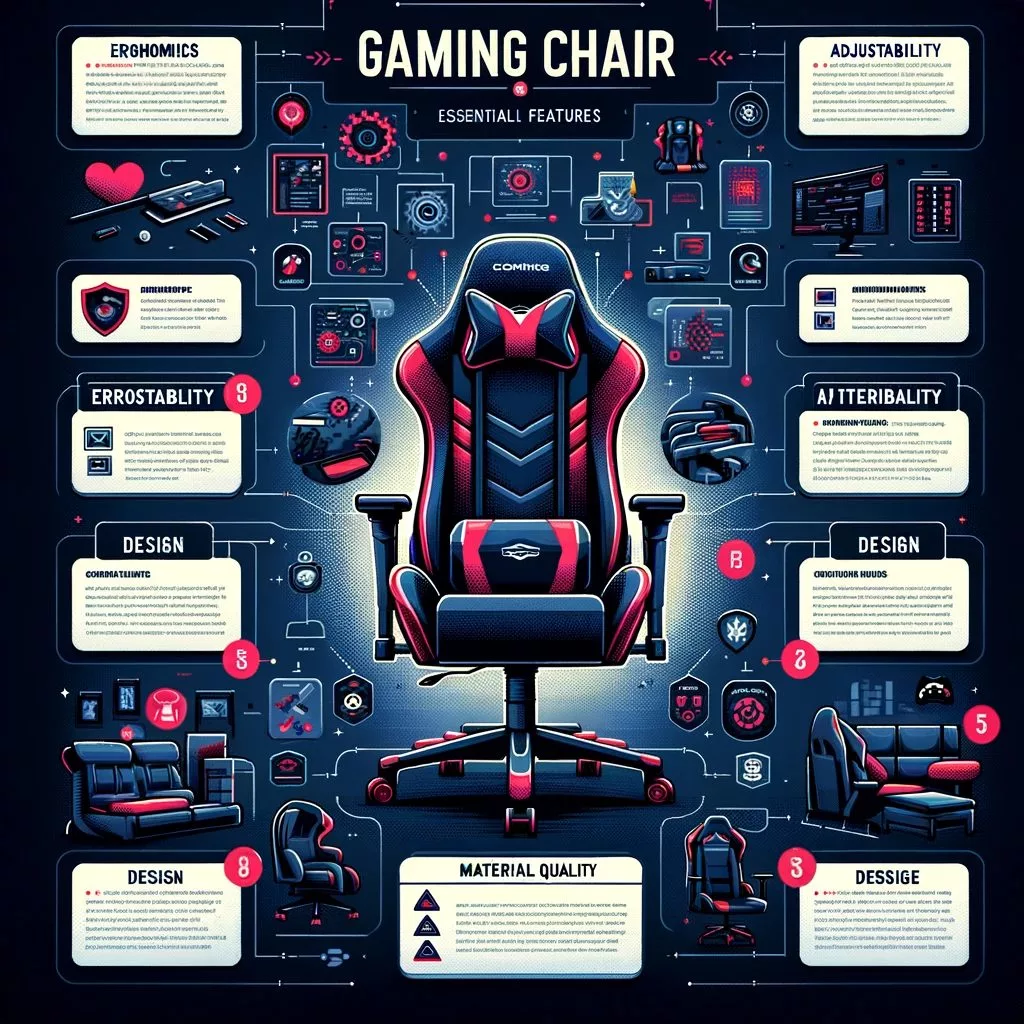 essential features of a gaming chair.